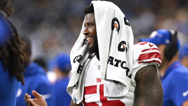 New York Giants linebacker Jihad Ward